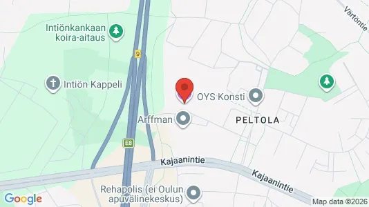 Büros zur Miete i Oulu – Foto von Google Street View
