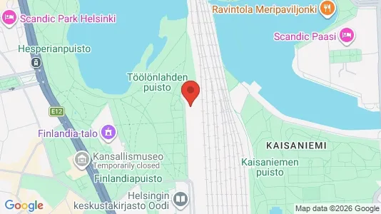 Büros zur Miete i Helsinki Eteläinen - kort over placeringen