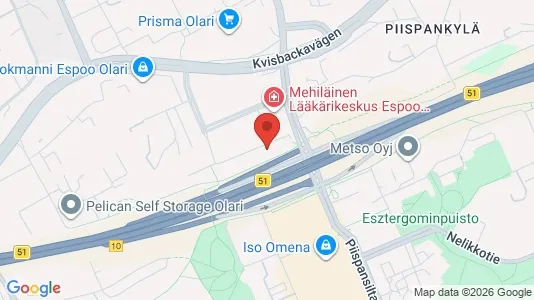 Gewerbeflächen zur Miete i Espoo – Foto von Google Street View