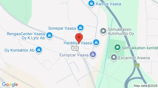 Büros zur Miete i Vaasa – Foto von Google Street View