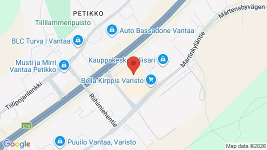 Gewerbeflächen zur Miete i Vantaa – Foto von Google Street View