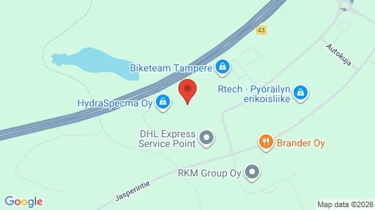 Lager zur Miete i Tampere Luoteinen – Foto von Google Street View