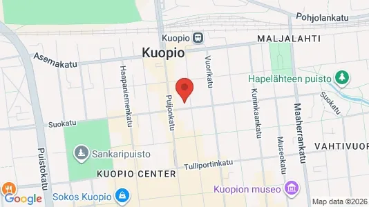Commercial properties for rent i Kuopio - Photo from Google Street View
