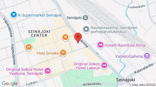 Lokaler til leie i Seinäjoki – Bilde fra Google Street View