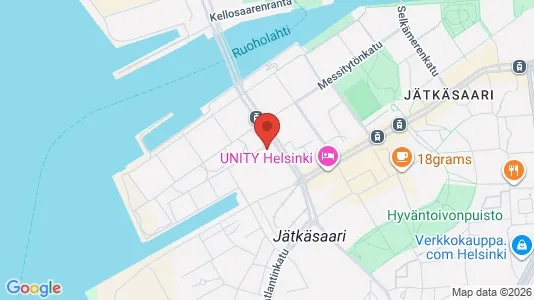 Büros zur Miete i Helsinki Eteläinen - kort over placeringen