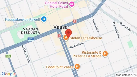 Toimistotilat Vuokrattavana i Vaasa - Kuva Google Street Viewstä