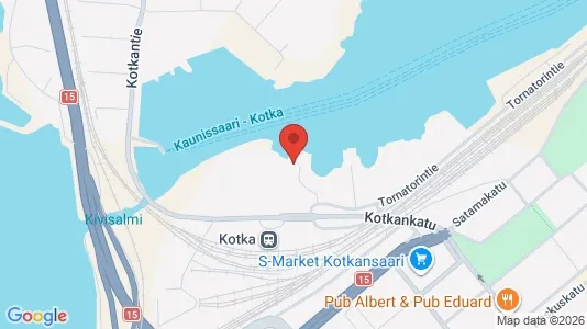 Kontorer til leie i Kotka – Bilde fra Google Street View