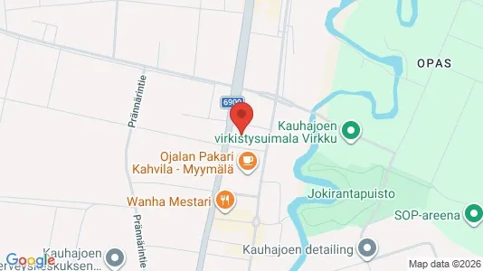 Office spaces for rent i Kauhajoki - Photo from Google Street View