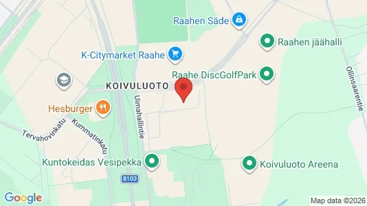 Lokaler til leie i Raahe – Bilde fra Google Street View