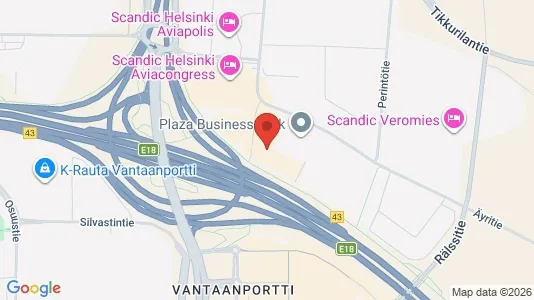 Kontorer til leie i Vantaa – Bilde fra Google Street View