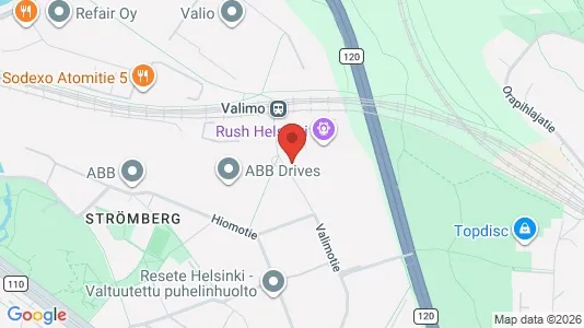 Office spaces for rent i Helsinki Läntinen - kort over placeringen