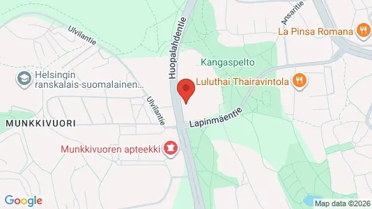 Lokaler til leje i Helsinki Läntinen - kort over placeringen