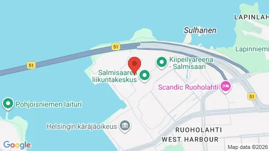 Büros zur Miete i Helsinki Eteläinen - kort over placeringen