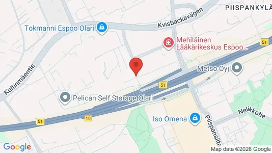 Kontorlokaler til leje i Espoo - Foto fra Google Street View