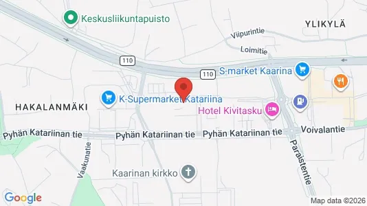 Commercial properties for rent i Kaarina - Photo from Google Street View