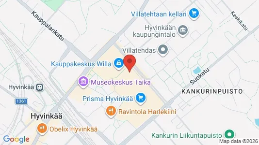 Commercial properties for rent i Hyvinkää - Photo from Google Street View