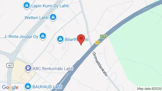 Lokale biurowe Do wynajęcia i Lahti - kort over placeringen