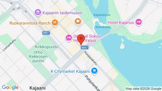 Gewerbeflächen zur Miete i Kajaani – Foto von Google Street View