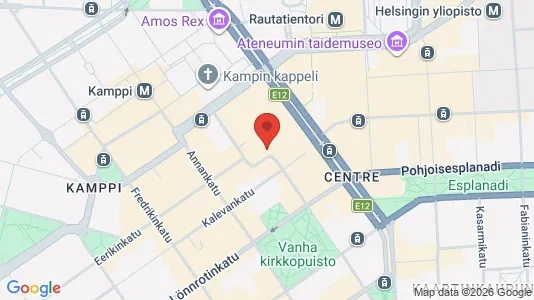 Büros zur Miete i Helsinki Eteläinen - kort over placeringen