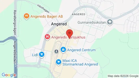 Büros zur Miete i Angered – Foto von Google Street View