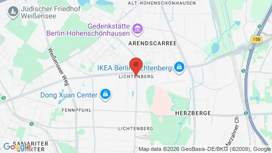 Kontorer til leie i Berlin Lichtenberg – Bilde fra Google Street View