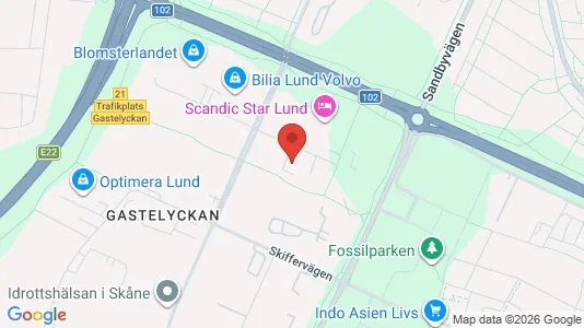Kontorer til leie i Lund – Bilde fra Google Street View