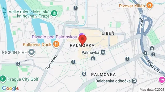 Kontorlokaler til leje i Prag 8 - Foto fra Google Street View