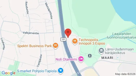 Kontorlokaler til leje i Espoo - Foto fra Google Street View