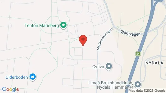 Gewerbeflächen zur Miete i Umeå – Foto von Google Street View