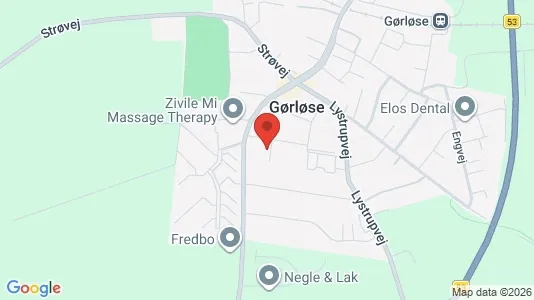 Varastot Vuokrattavana i Gørløse - Kuva Google Street Viewstä