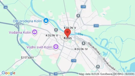Varastot Vuokrattavana i Kolín - Kuva Google Street Viewstä