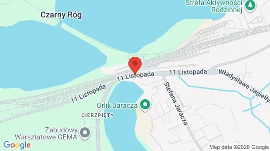 Kontorlokaler til leje i Iławski - kort over placeringen