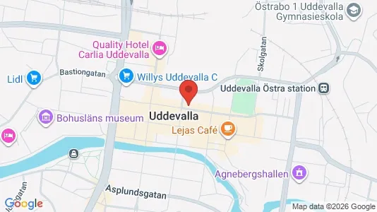 Liikekiinteistöt Vuokrattavana i Uddevalla - Kuva Google Street Viewstä