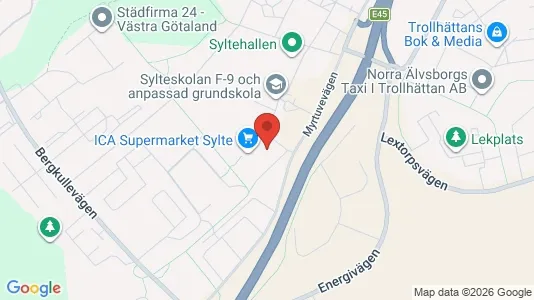 Lokaler til leje i Trollhättan - Foto fra Google Street View