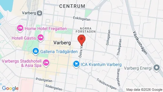 Lokaler til leie i Varberg – Bilde fra Google Street View