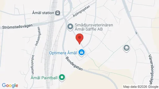 Liikekiinteistöt Vuokrattavana i Åmål - Kuva Google Street Viewstä
