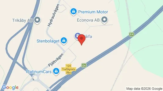 Commercial properties for rent i Norrköping - kort over placeringen