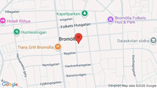 Bedrijfsruimtes te huur i Bromölla - Foto uit Google Street View