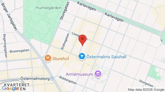 Bedrijfsruimtes te huur i Östermalm - Foto uit Google Street View