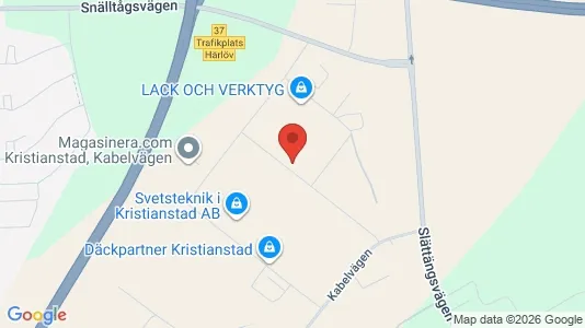 Lokaler til leje i Kristianstad - Foto fra Google Street View