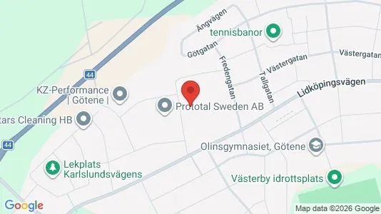 Lokaler til leie i Götene – Bilde fra Google Street View