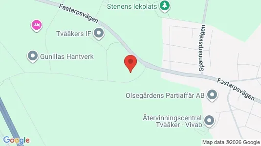 Bedrijfsruimtes te huur i Varberg - Foto uit Google Street View