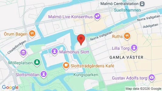 Lokaler til leje i Malmø Centrum - kort over placeringen