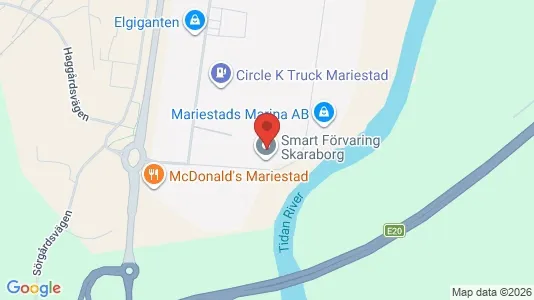 Lokaler til leie i Mariestad – Bilde fra Google Street View