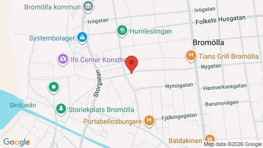Bedrijfsruimtes te huur i Bromölla - Foto uit Google Street View