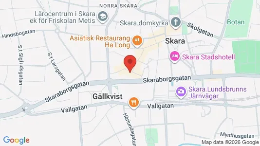 Lokaler til leie i Skara – Bilde fra Google Street View