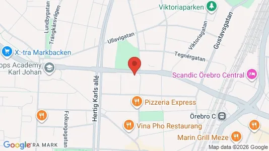 Lokaler til leie i Örebro – Bilde fra Google Street View