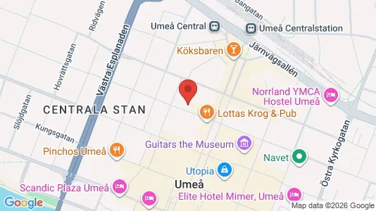 Lokaler til leje i Umeå - Foto fra Google Street View
