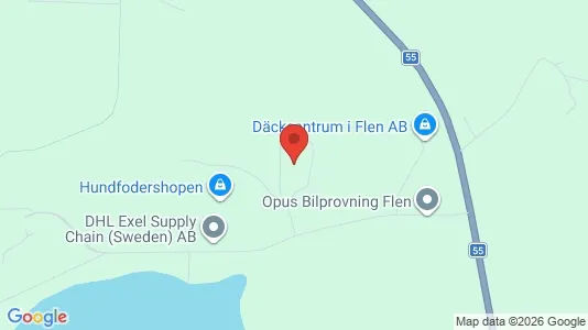 Liikekiinteistöt Vuokrattavana i Flen - Kuva Google Street Viewstä