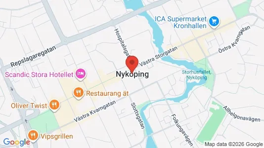 Bedrijfsruimtes te huur i Nyköping - Foto uit Google Street View